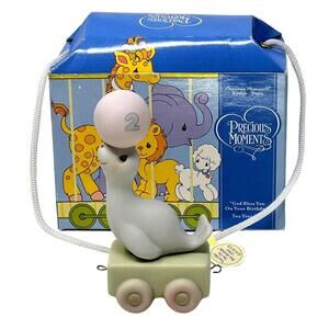 Precious Moments Birthday Train Series 2007 - Seal Two Year Old - Original Box